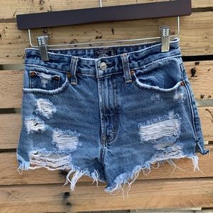 Abercrombie and Fitch cut off shorts